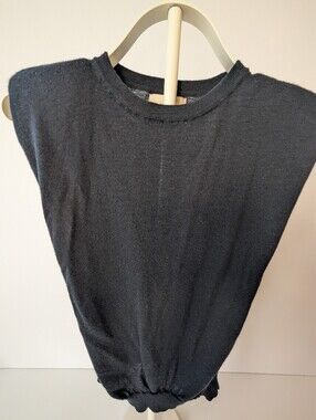 LOULOU STUDIO "Prince" Cashmere-Wool Sleeveless Muscle Knit Top - Size S